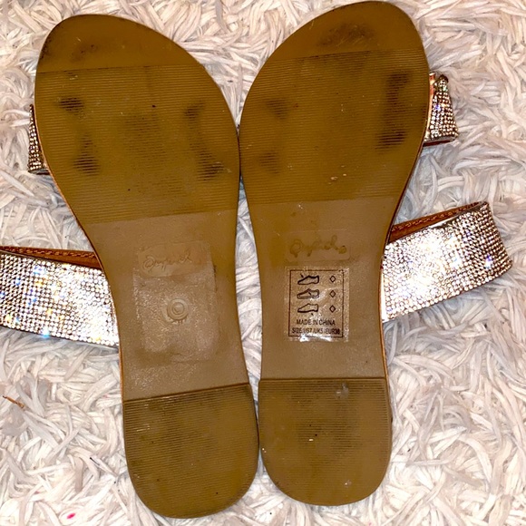 Qupid Studded Sandals - Picture 5 of 5